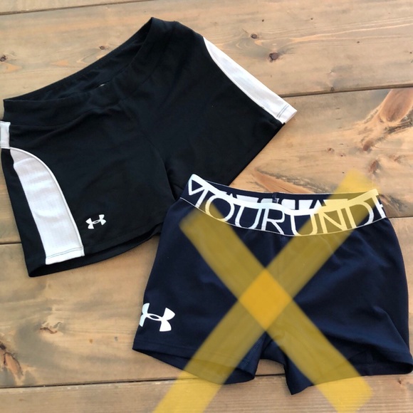 under armour girls volleyball shorts